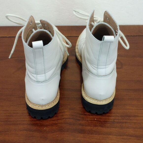 Mi.iM Combat Booties in Bone, size 6.5 - Picture 6 of 10